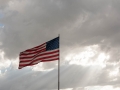 flag with clouds-2