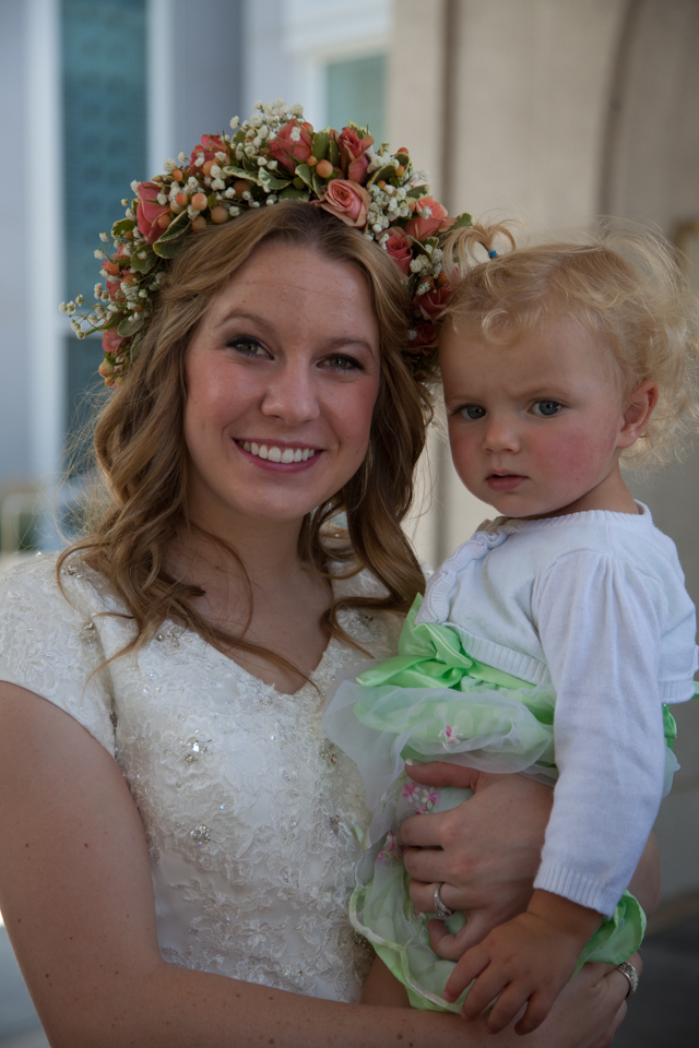 Bride with her cousin