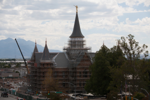 Provo Temple Construction