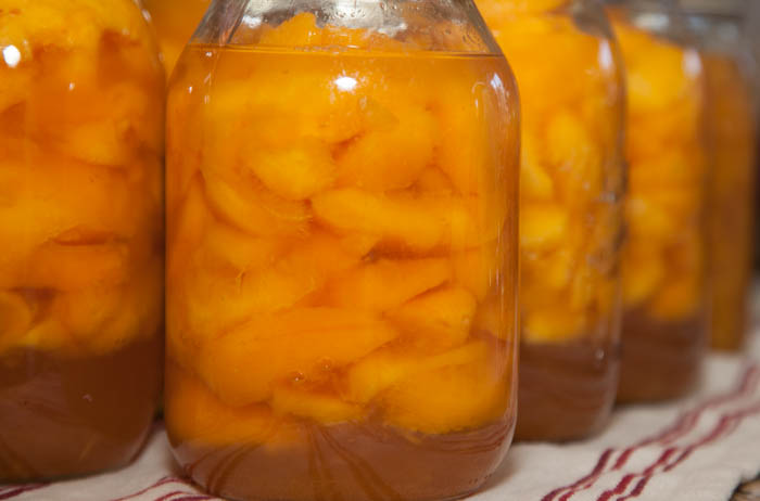 Canned Peaches