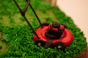 Lawn Mower Cake