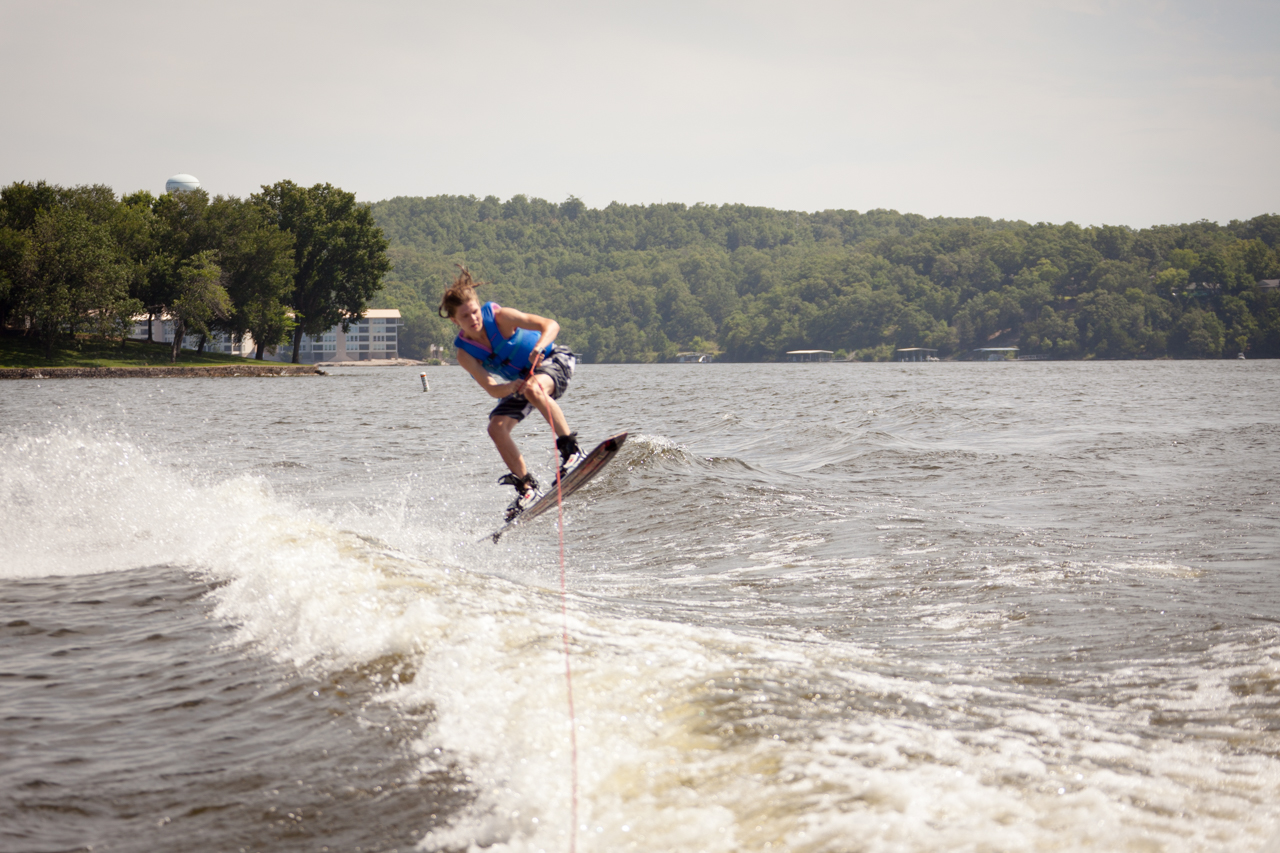 Wake boarding