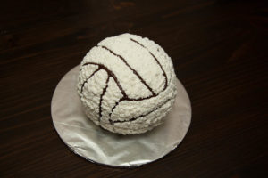 volleyball cake