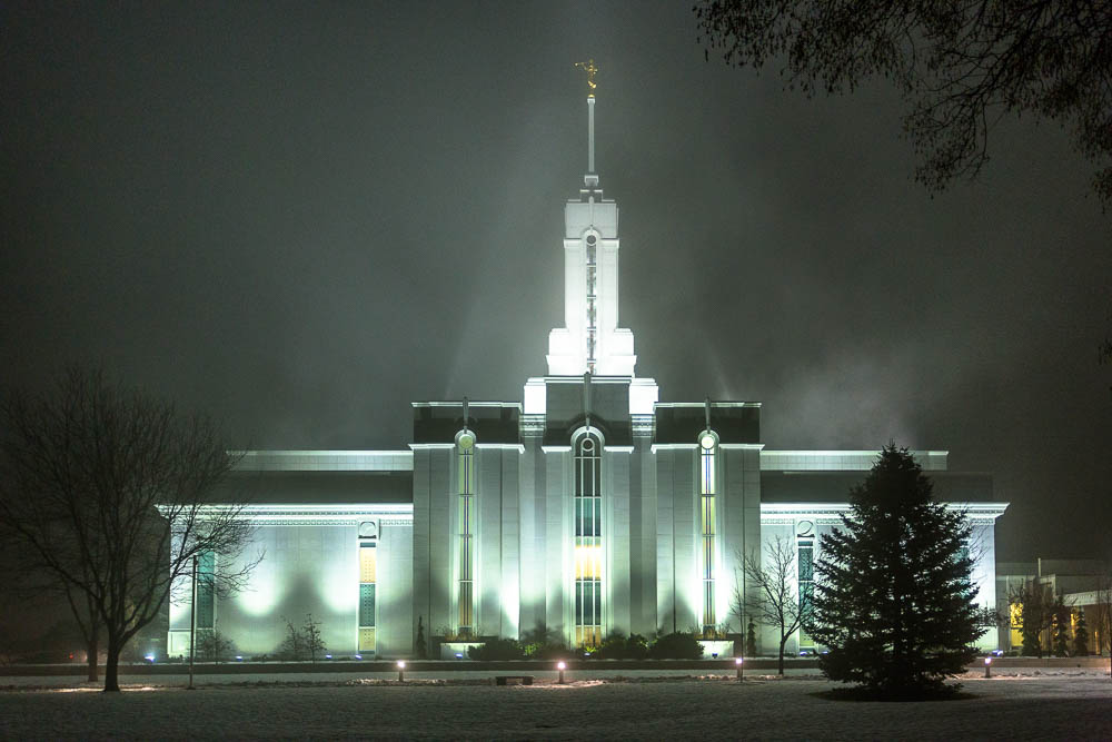 Another Timpanogos Temple Fog Shot