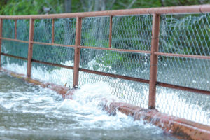 River Running High