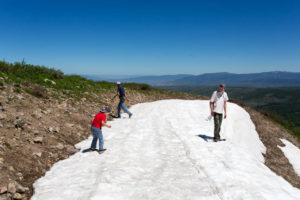 Snow in Late June