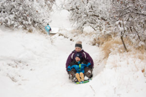 Sledding Finally