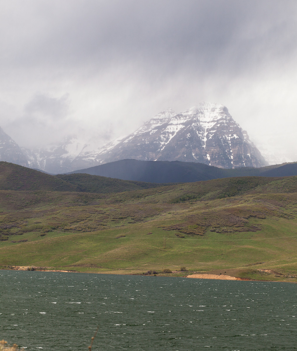 Storm over Timpanogos