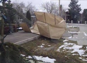 Carport in the Wind